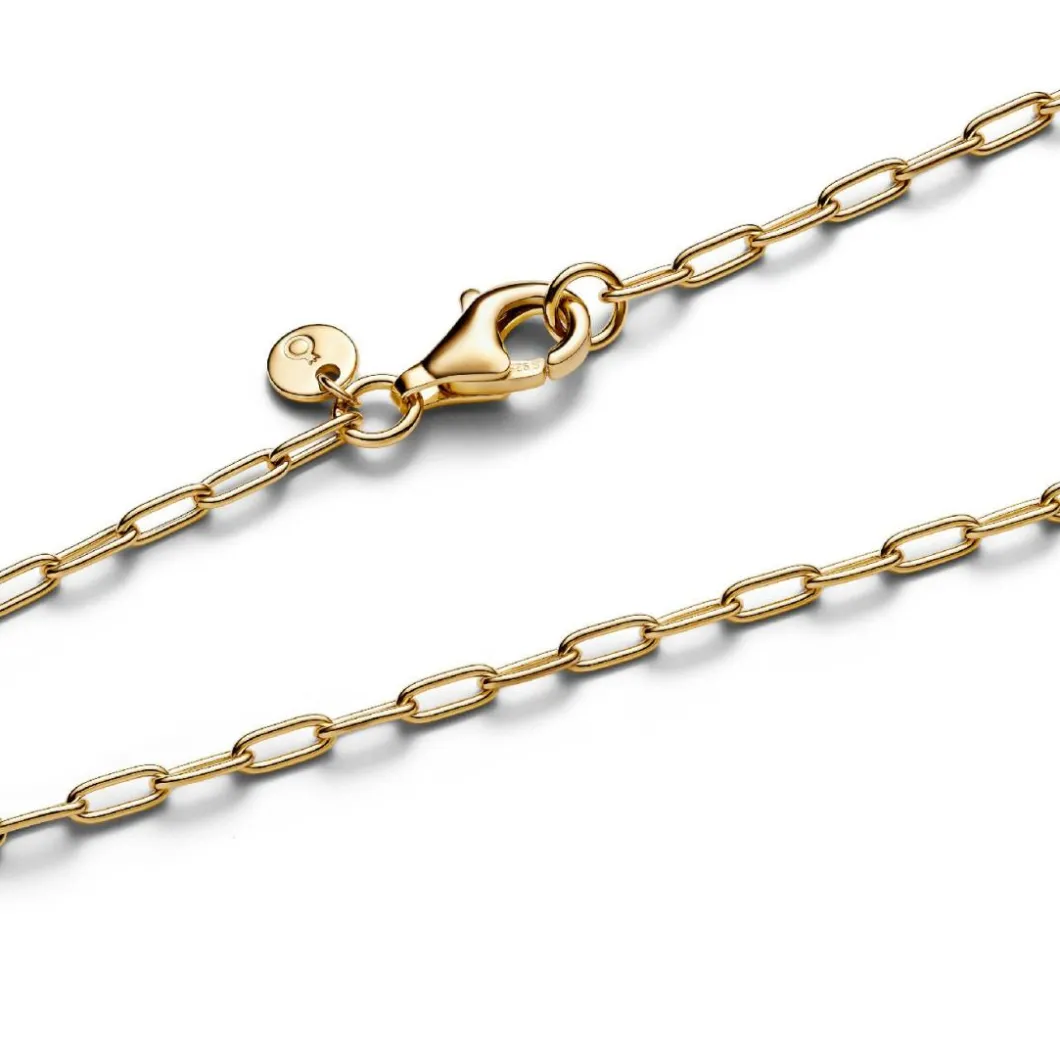 Pandora Collier Et Pendentif<Collier Chaîne à Maillons Allongés Doré