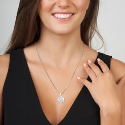 So Charm Bijoux Collier Et Pendentif<Collier Cristaux de Bohème - So Charm Argent