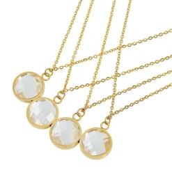 Edforce Collier Et Pendentif<Collier 05-0991-N