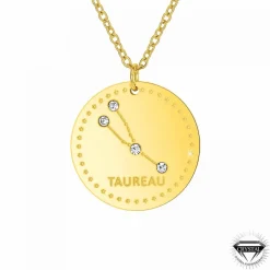 Athème Collier Et Pendentif<Collier et pendentif B2449-TAUREAU Femme