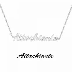 Athème Collier Et Pendentif<Collier et pendentif B2689-ARGENT-ATTACHIANTE Femme