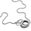 Diesel Bijoux Collier Et Pendentif<Collier et Pendentif STUDS DX1168040 - Collier et Pendentif Acier Argent