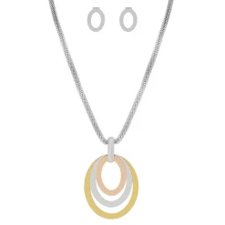 Edforce Collier Et Pendentif<Collier et pendentif Femme 93-0855-S -