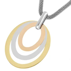 Edforce Collier Et Pendentif<Collier et pendentif Femme 93-0855-S -