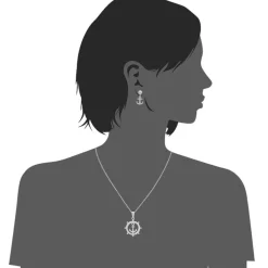 Edforce Collier Et Pendentif<Collier et pendentif Femme 90-0395-S -