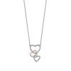 Lotus Silver Collier Et Pendentif<Collier et pendentif MOMENTS LP1817-1-2 - Collier et pendentif MOMENTS Argent Coeur