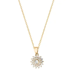 Punica Bijoux Collier Et Pendentif<Collier et pendentif Punica Jaune Femme FIN_N13_GP