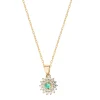 Punica Bijoux Collier Et Pendentif<Collier et pendentif Punica Jaune Femme FIN_N16_GP