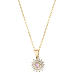 Punica Bijoux Collier Et Pendentif<Collier et pendentif Punica Jaune Femme FIN_N14_GP
