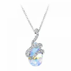 So Charm Bijoux Collier Et Pendentif<Collier et pendentif So Charm BS1435-BLANC Femme Argent