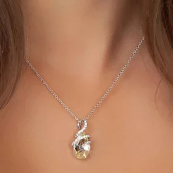 So Charm Bijoux Collier Et Pendentif<Collier et pendentif So Charm BS1435-BLANC Femme Argent