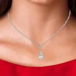 So Charm Bijoux Collier Et Pendentif<Collier et pendentif So Charm B2885-ARGENT Femme