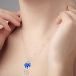 So Charm Bijoux Collier Et Pendentif<Collier et pendentif So Charm BS1449-SAPH Femme Argent
