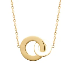 Maison de la Bijouterie Collier Et Pendentif<Collier fantaisie double rond Femme plaqué or UYZZ6445