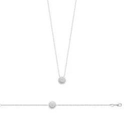 Maison de la Bijouterie Collier Et Pendentif<Collier fantaisie Femme étoile argent rhodié VW3Y5W45