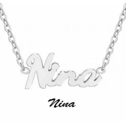 Athème Collier Et Pendentif<Collier Femme B2689-ARGENT-NINA -