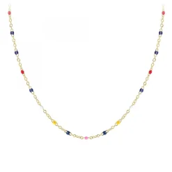 Angèle M Bijoux Collier Et Pendentif<Collier femme B2420-DORE - Angèle M