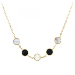 Angèle M Bijoux Collier Et Pendentif<Collier femme B2403-DORE - Angèle M
