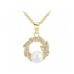 Angèle M Bijoux Collier Et Pendentif<Collier femme B2708-DORE - Angèle M