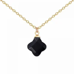 Angèle M Bijoux Collier Et Pendentif<Collier femme B2481-NOIR - Angèle M