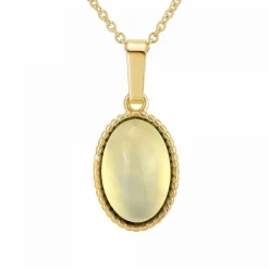 Angèle M Bijoux Collier Et Pendentif<Collier femme B2458-WHITE-ONYX - Angèle M