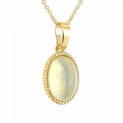 Angèle M Bijoux Collier Et Pendentif<Collier femme B2458-WHITE-ONYX - Angèle M