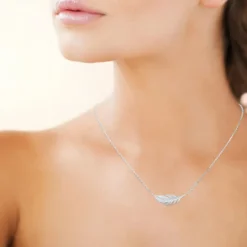 Maison de la Bijouterie Collier Et Pendentif<Collier Femme fantaisie oxyde zirconium Argent VWZW3445