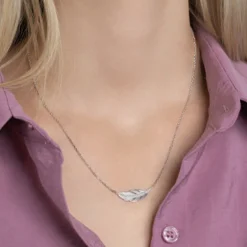 Maison de la Bijouterie Collier Et Pendentif<Collier Femme fantaisie oxyde zirconium Argent VWZW3445