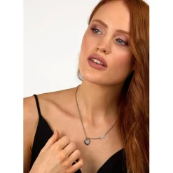 Karl Lagerfeld Bijoux Collier Et Pendentif<Collier Femme Karl Lagerfeld Symbol - KLAYD09 Acier Argent