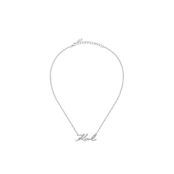 Karl Lagerfeld Bijoux Collier Et Pendentif<Collier Femme Karl Lagerfeld Symbol - KLAYD04 Acier Argent