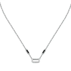 Karl Lagerfeld Bijoux Collier Et Pendentif<Collier Femme Karl Lagerfeld Stone - KLAYC11 Acier Argent