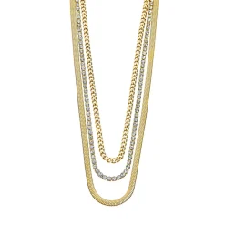 Lotus Style Bijoux Collier Et Pendentif<Collier Femme Urban Woman - LS2342-1-2 Acier