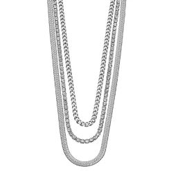 Lotus Style Bijoux Collier Et Pendentif<Collier Femme Urban Woman - LS2342-1-1 Acier