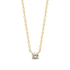 Maison de la Bijouterie Collier Et Pendentif<Collier Femme Sensimio UW300445 Plaqué or
