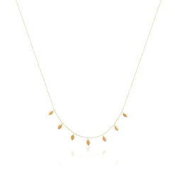 Maison de la Bijouterie Collier Et Pendentif<Collier Femme Sensimio UYZ53W45 Plaqué or