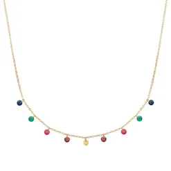 Maison de la Bijouterie Collier Et Pendentif<Collier Femme Sensimio UW34V345 Plaqué or