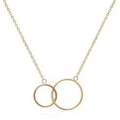 Maison de la Bijouterie Collier Et Pendentif<Collier Femme Sensimio UYZZ5U45 Plaqué or