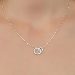 Maison de la Bijouterie Collier Et Pendentif<Collier Femme Sensimio VWZ5ZY45 Argent