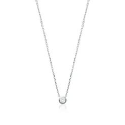 Maison de la Bijouterie Collier Et Pendentif<Collier Femme Sensimio VWZ4W040 Argent
