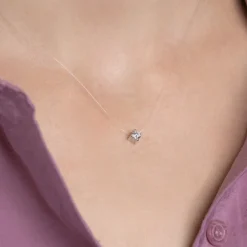 Maison de la Bijouterie Collier Et Pendentif<Collier Femme Sensimio VWZ3ZY4Y Argent