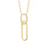 Maison de la Bijouterie Collier Et Pendentif<Collier Femme Sensimio UW33Y045 Plaqué or