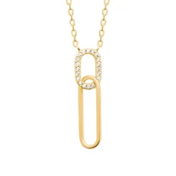 Maison de la Bijouterie Collier Et Pendentif<Collier Femme Sensimio UW33Y045 Plaqué or