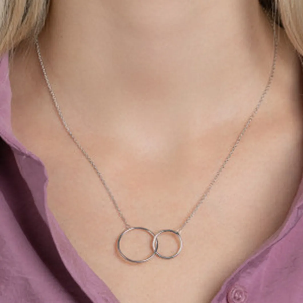 Maison de la Bijouterie Collier Et Pendentif<Collier Femme Sensimio WYZZ5U45 Argent