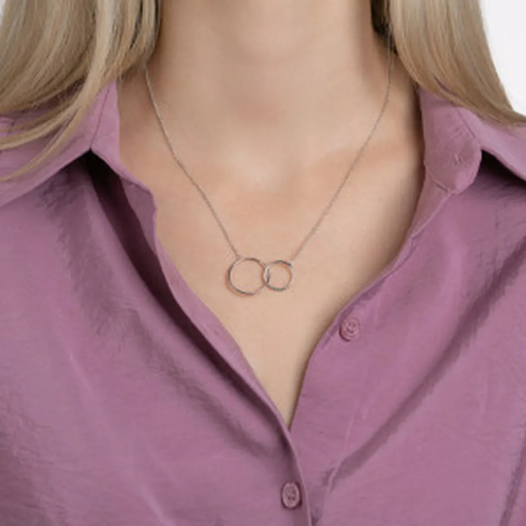 Maison de la Bijouterie Collier Et Pendentif<Collier Femme Sensimio WYZZ5U45 Argent