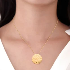 Maison de la Bijouterie Collier Et Pendentif<Collier Femme Sensimio UYZ60045 Plaqué or