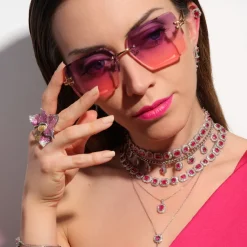 RKG Bijoux Collier Et Pendentif<Collier Femme Romy - VINN06RHO Argent