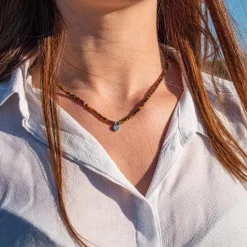 Sloya Collier Et Pendentif<Collier Femme Lumia Oeil de Tigre