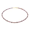 Sloya Collier Et Pendentif<Collier Femme Paloma en pierres Grenat