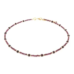 Sloya Collier Et Pendentif<Collier Femme Paloma en pierres Grenat