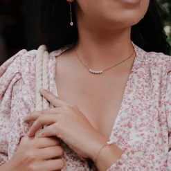 Sloya Collier Et Pendentif<Collier Femme Piana en pierres Howlite